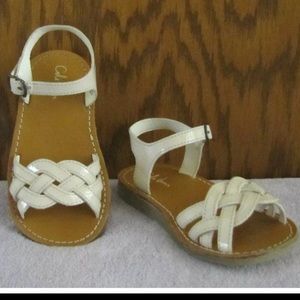 Cole Haan Cream Colored Patent Sandals
